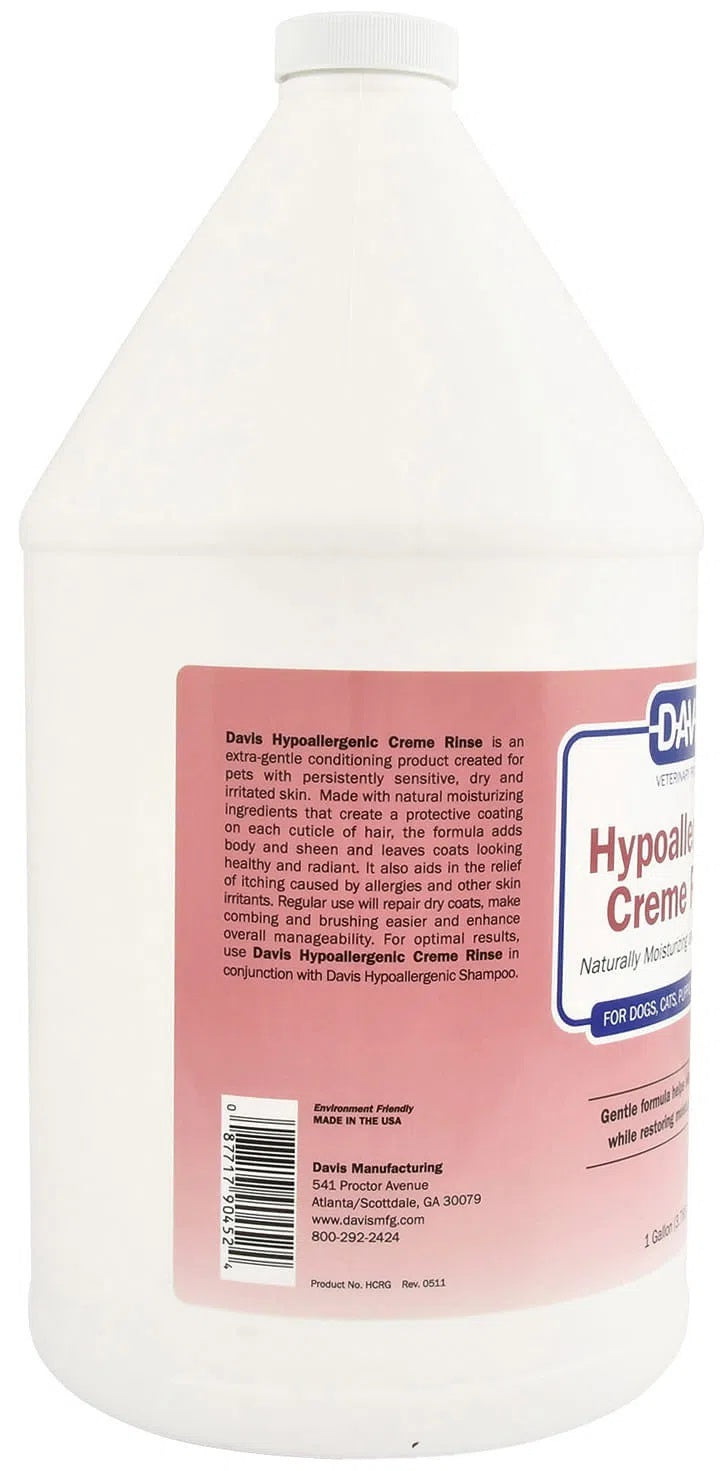 davis hypoallergenic crème rinse - gallon