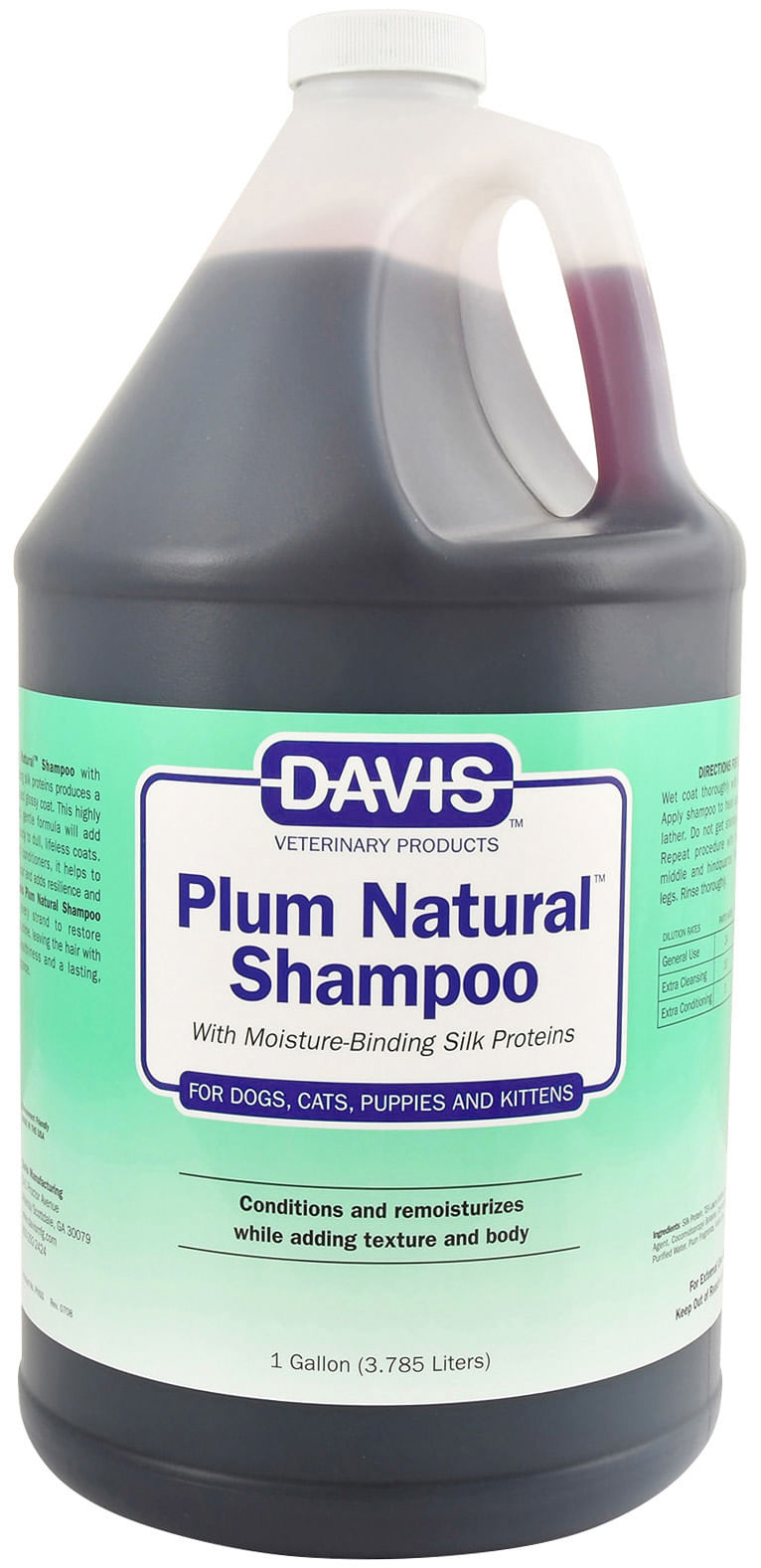 plum natural shampoo gl