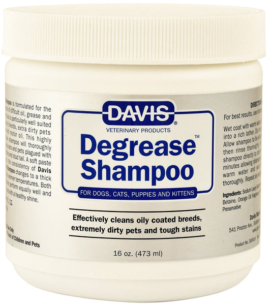 16oz Davis Degrease Shampoo