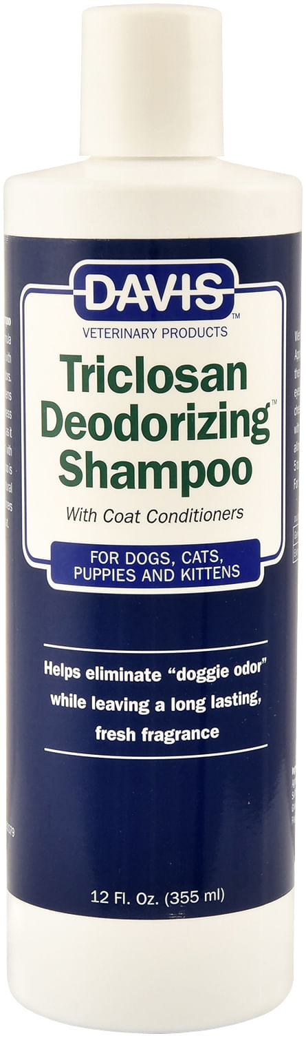 triclosan deodorizing shampoo 12 oz