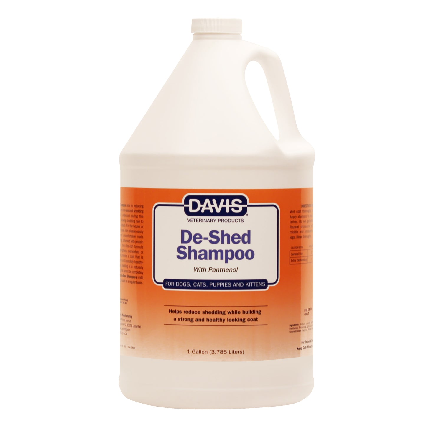 deshed shampoo - gallon