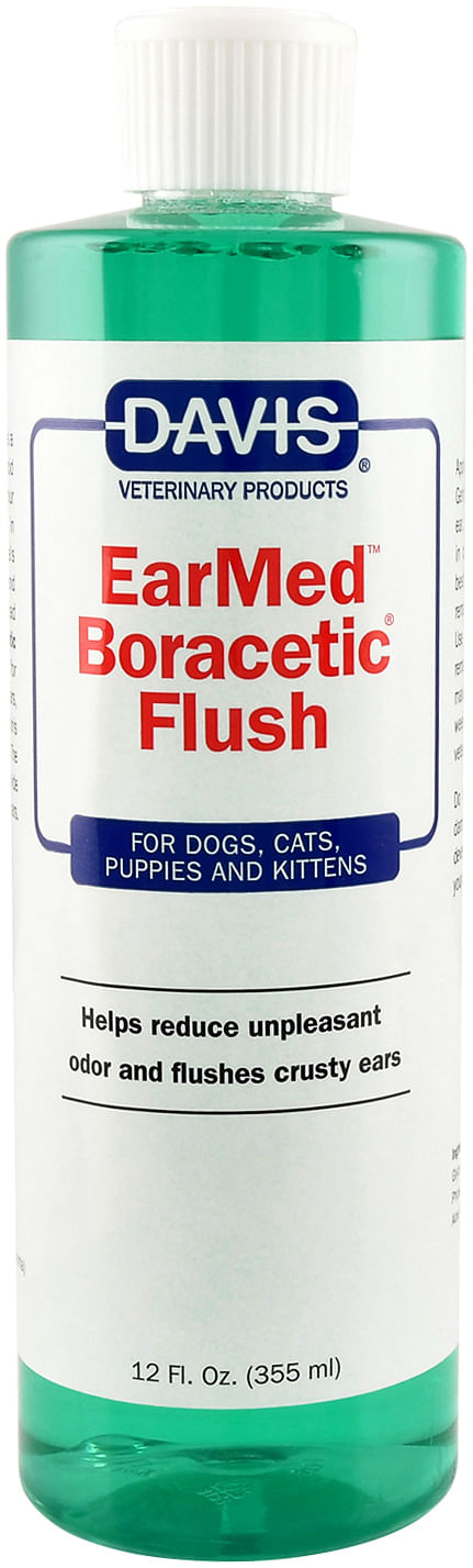 **earmed boracetic flush 12oz