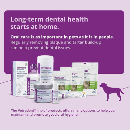 VETRADENT Veggie Dental Chews for Dogs - Small