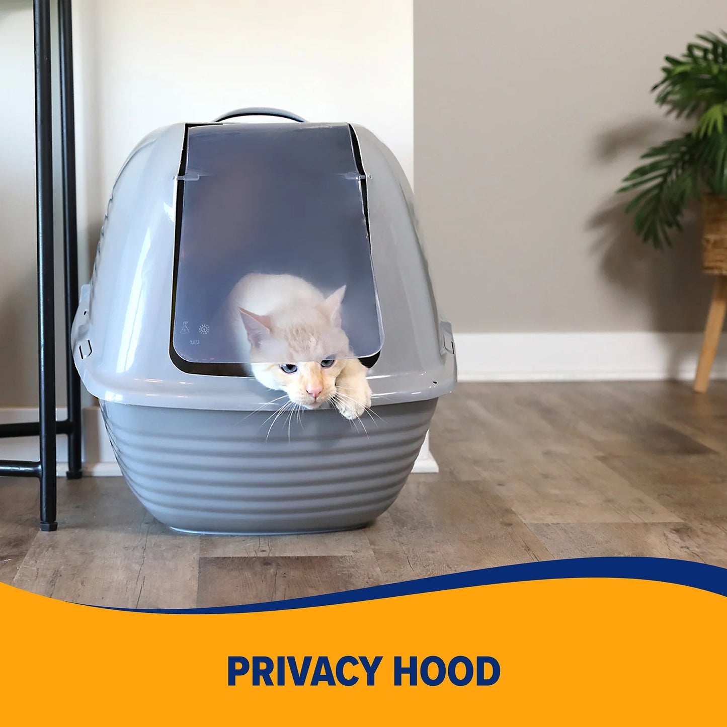 arm & hammer hooded wave litter box