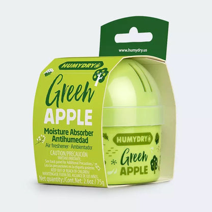 Humydry Mini Moisture Absorber & Air Freshener 2.6 oz Green Apple