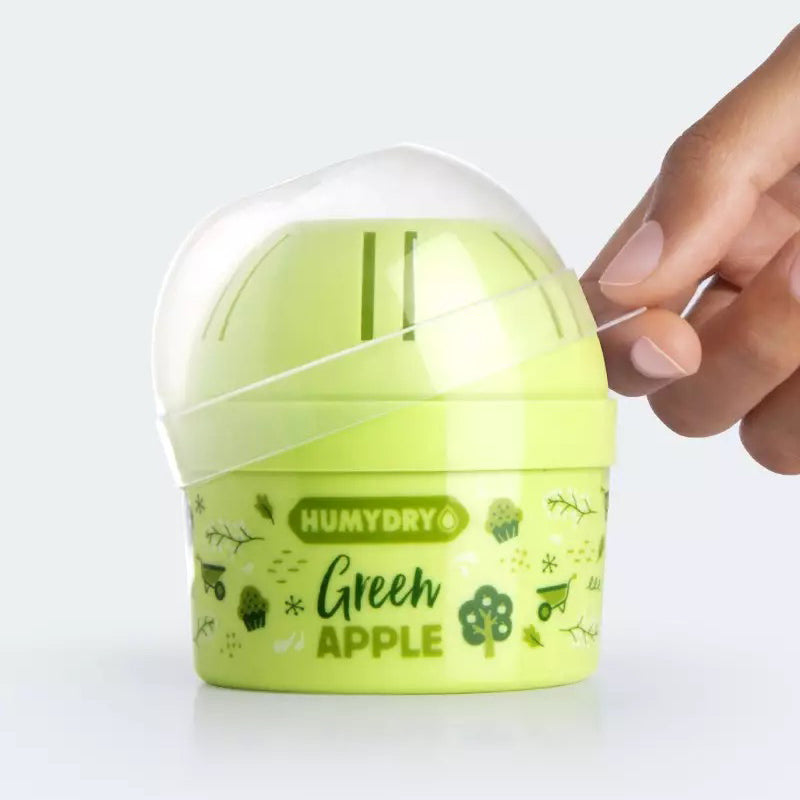 humydry mini moisture absorber & air freshener 2.6 oz green apple