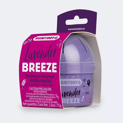 Humydry Mini Moisture Absorber & Air Freshener 2.6 oz Lavender