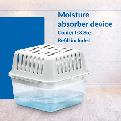 Humydry Compact 8.8oz. Moisture Absorber Device, Unscented