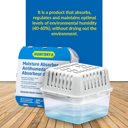 Humydry Compact 8.8oz. Moisture Absorber Device, Unscented