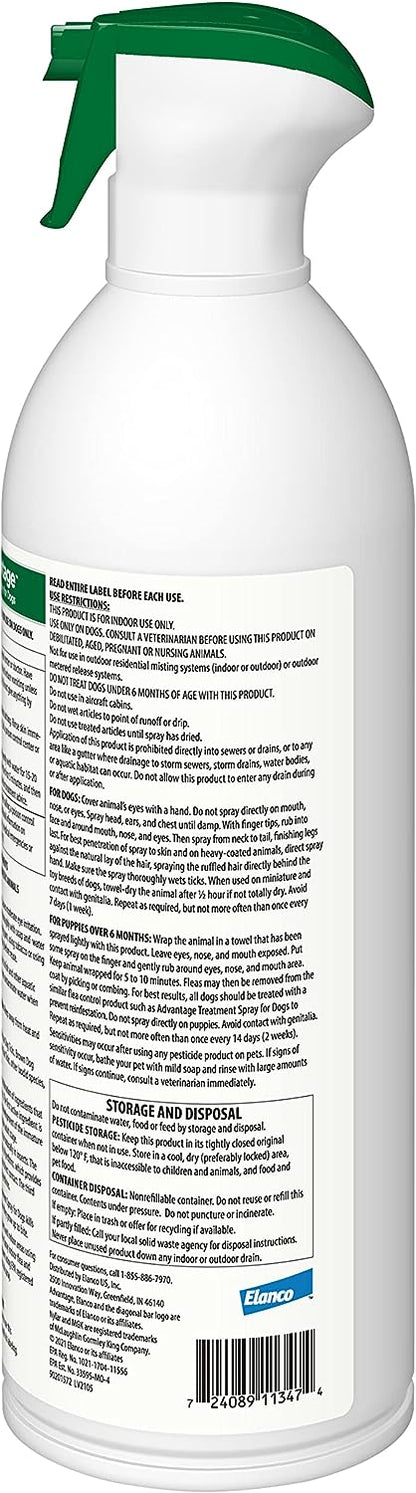 **Advantage Treatment Spray for Dogs, 8 oz