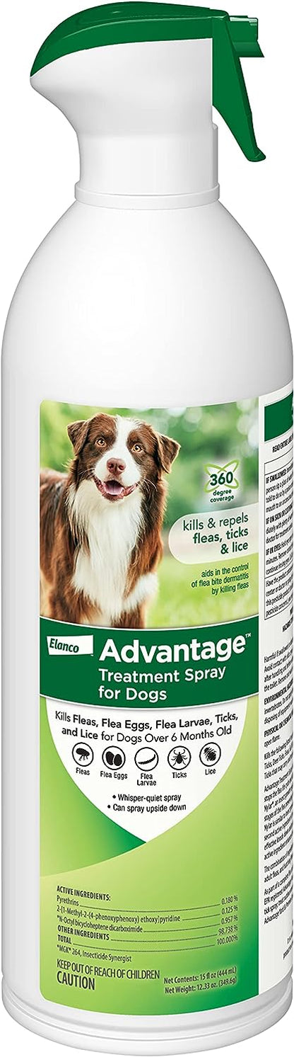**Advantage Treatment Spray for Dogs, 15 oz