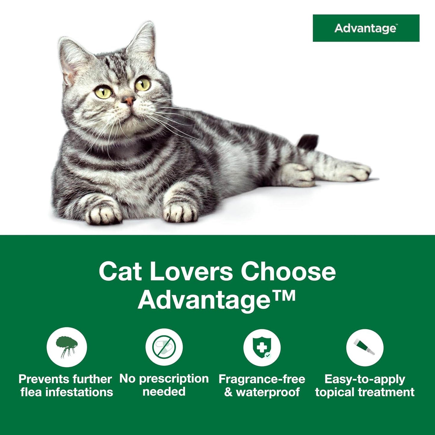 advantage for large cats  2pk