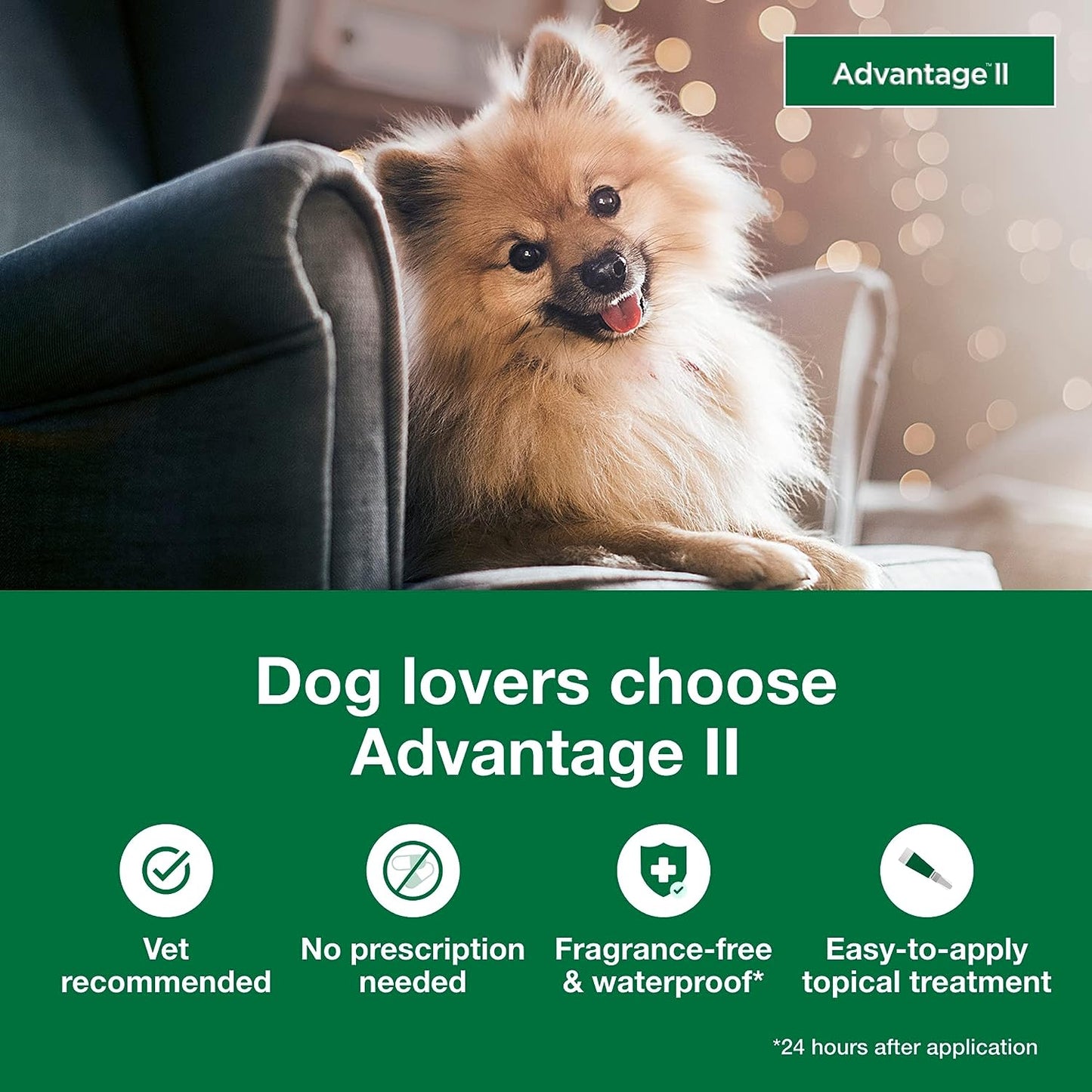 advantage for dogs 3-10# - 6pk