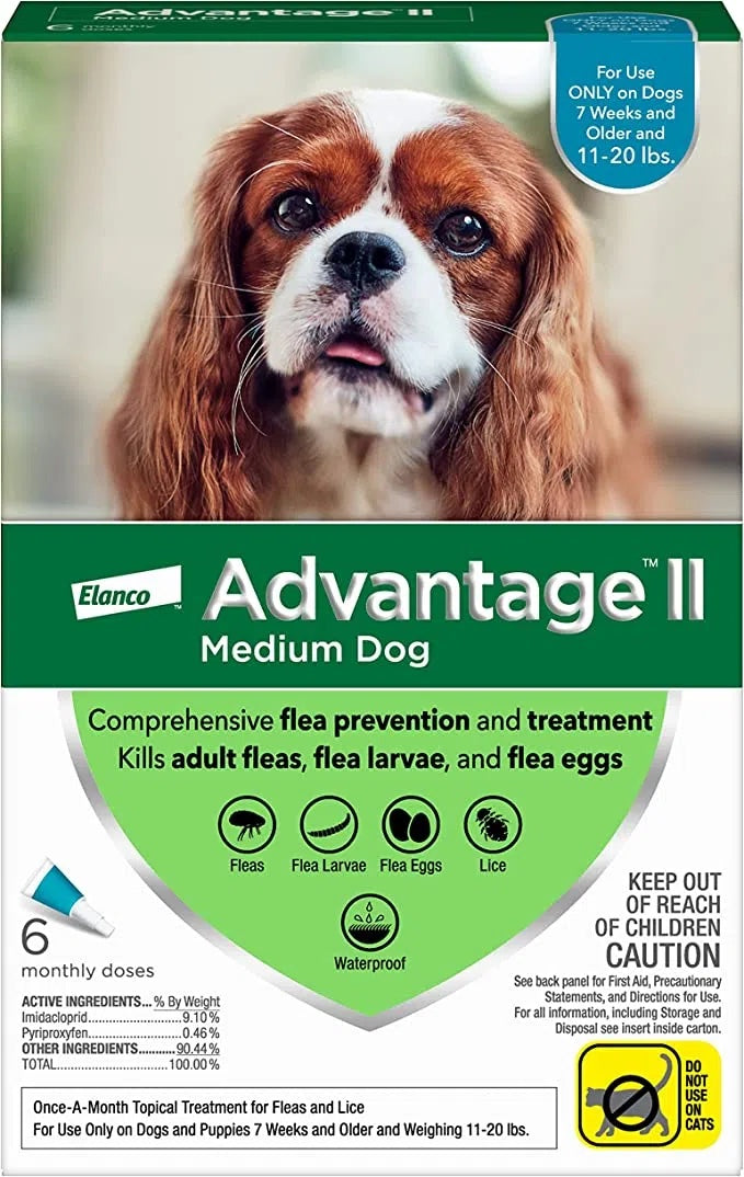 advantage for dogs 11-20lb - 6pk