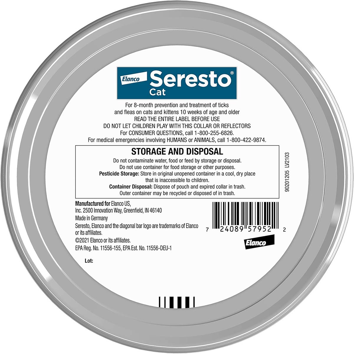 seresto flea and tick control for cats
