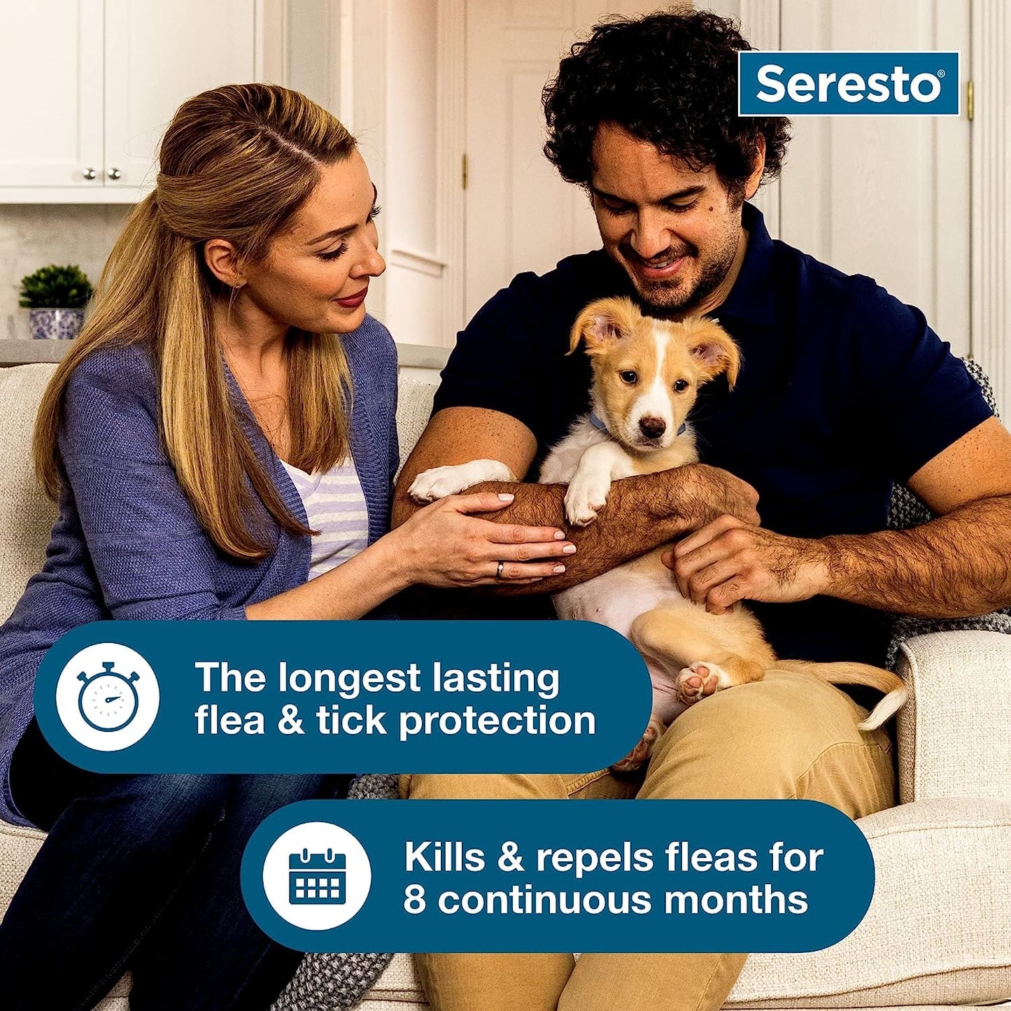 seresto flea and tick collar, small dogs