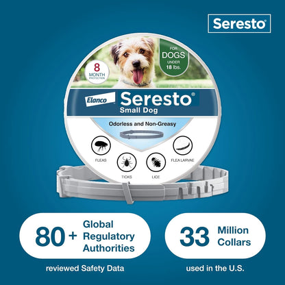 Seresto Flea and Tick Collar, Small Dogs
