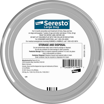 Seresto Flea and Tick Collar | Large Dog