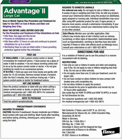 Advantage II Cat 9 lb & up, 2 pack