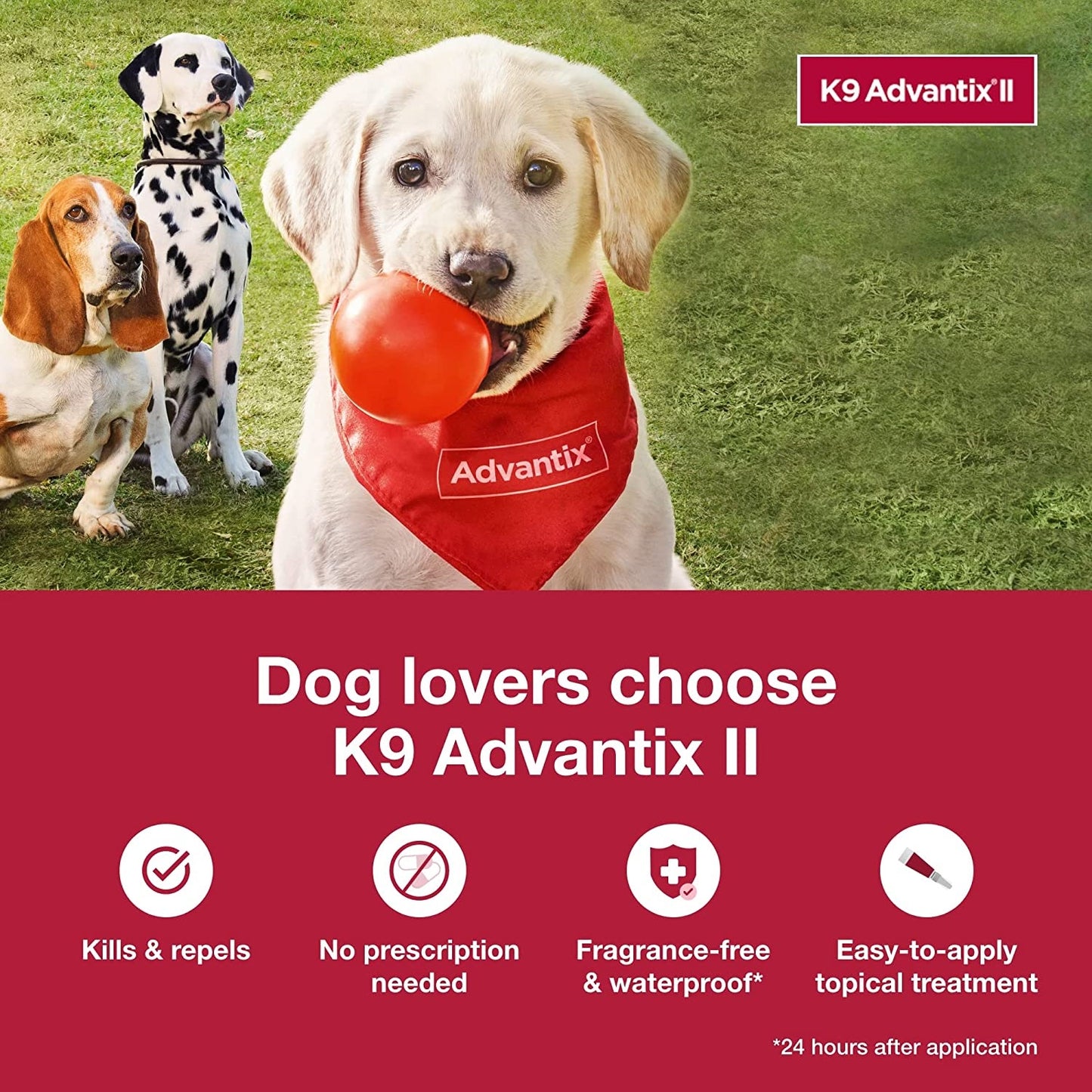 k9 advantix ii, dogs 11-20 lbs, 2 pack