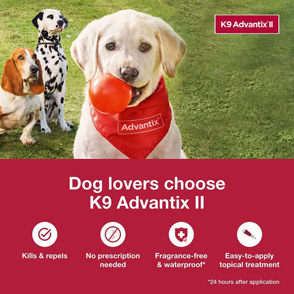 K9 Advantix II, Dogs 11-20 lbs, 2 pack