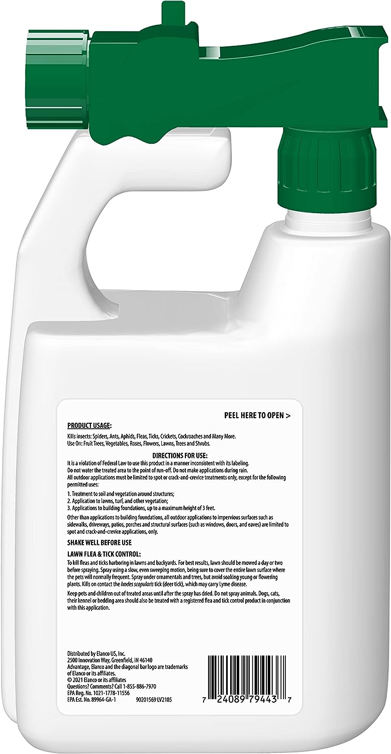 advantage yard & premise spray, 32 oz