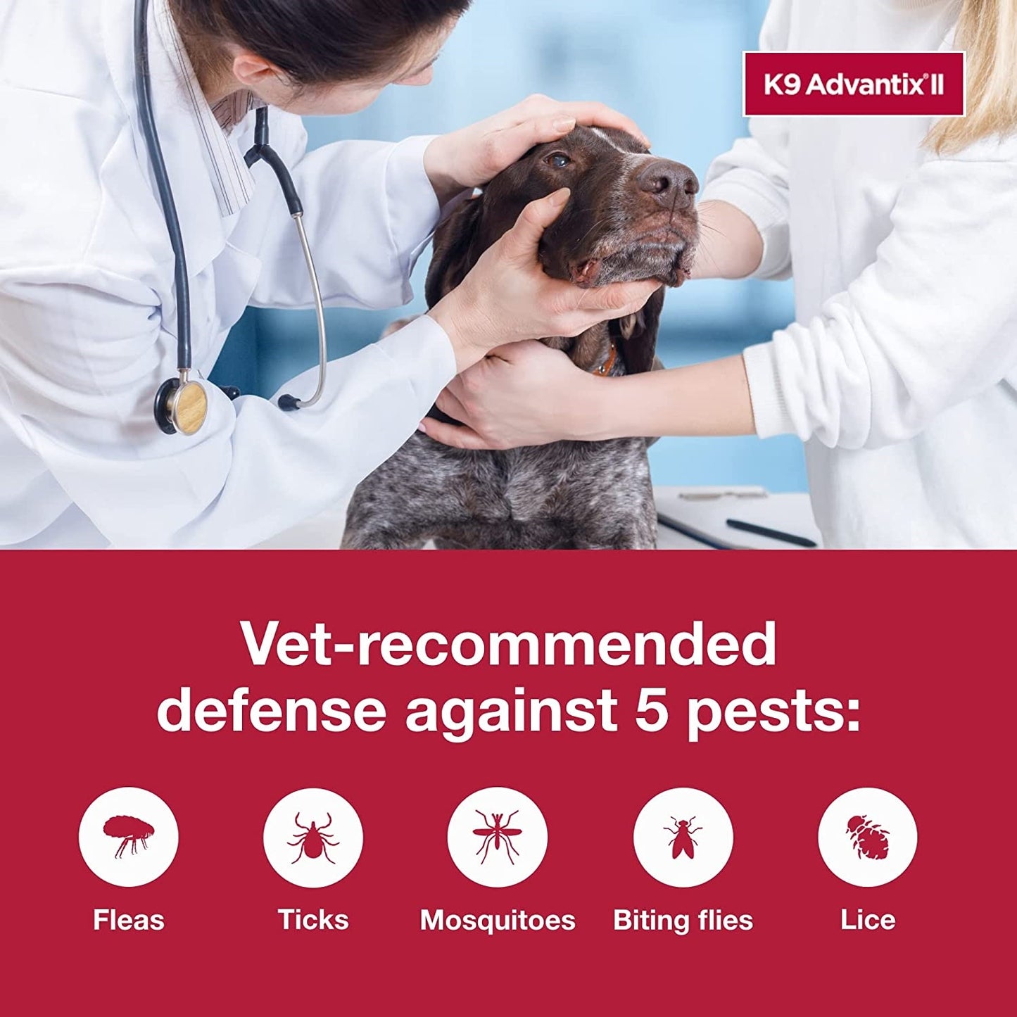 k9 advantix ii, dogs 55 lbs & over, 4 pack