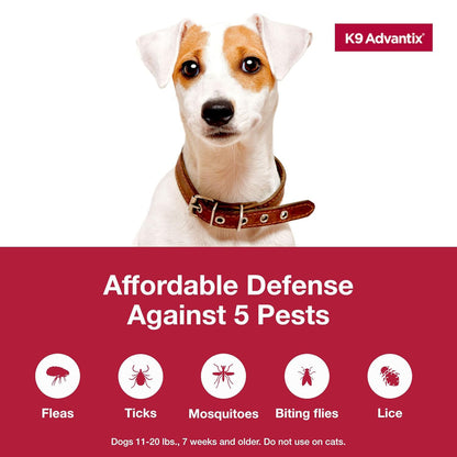 K9 Advantix Medium Dog 2pk