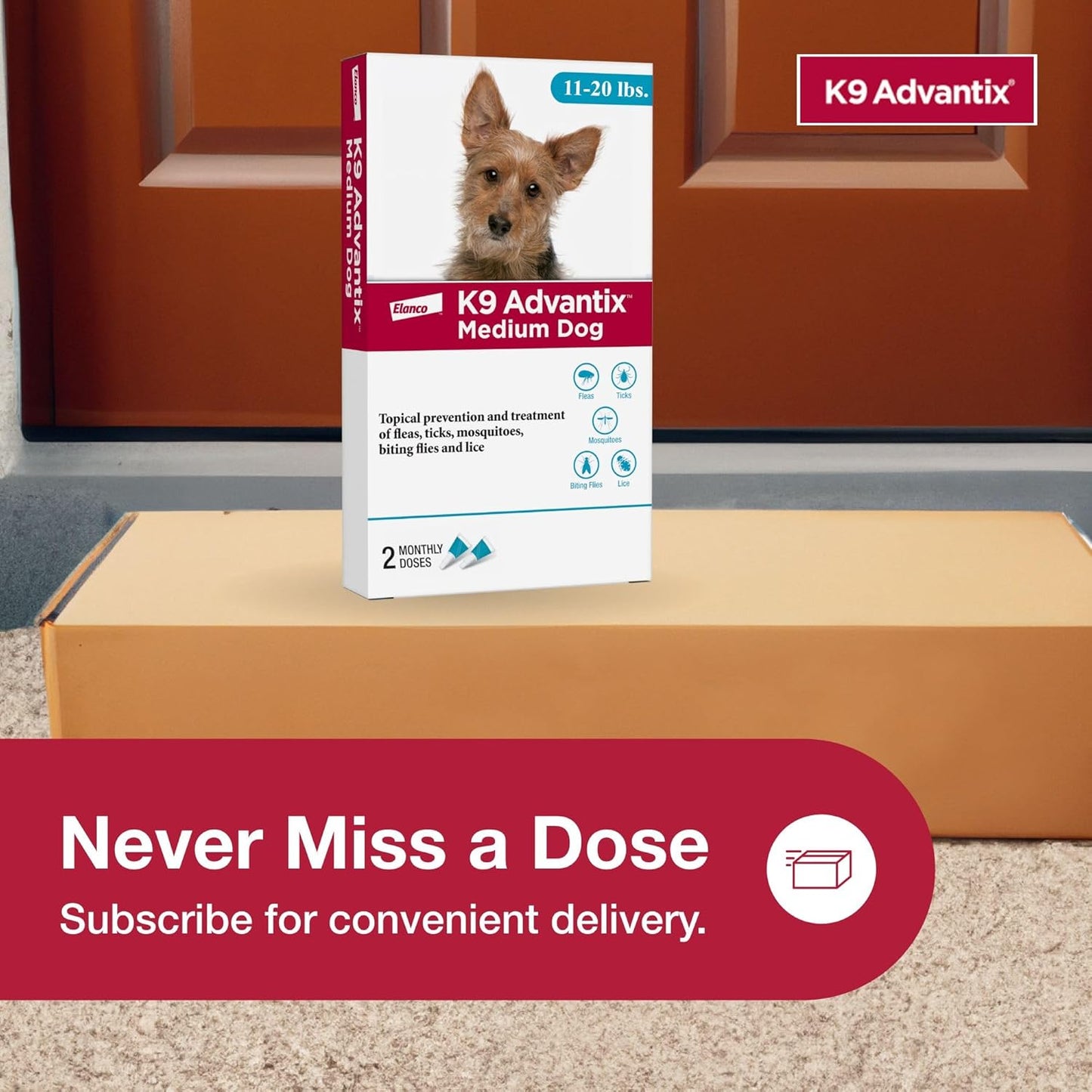 k9 advantix medium dog 2pk