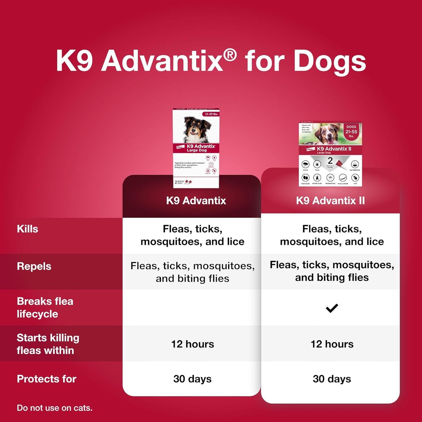 k9 advantix large dog 2pk