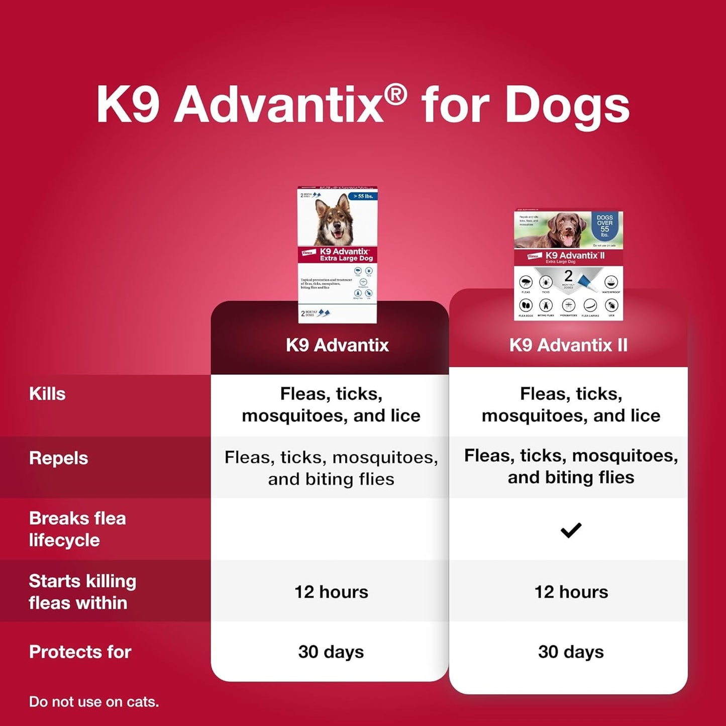 k9 advantix extra large dog 2pk