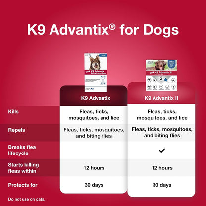 K9 Advantix Extra Large Dog 2pk