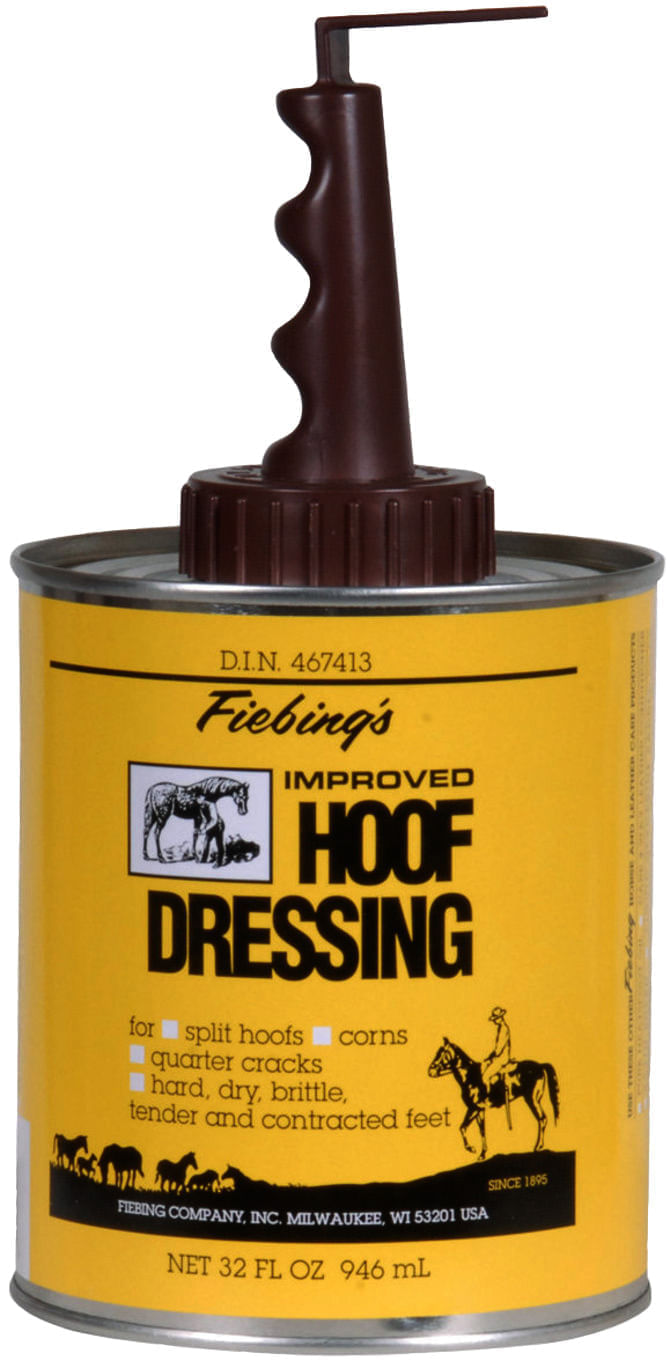 hoof dressing w/ app brush - 32 oz.