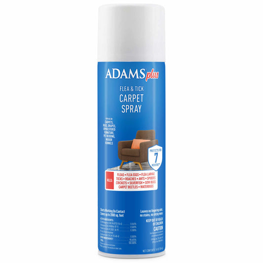 **Adams Plus F&T Carpet Spray, 16 oz