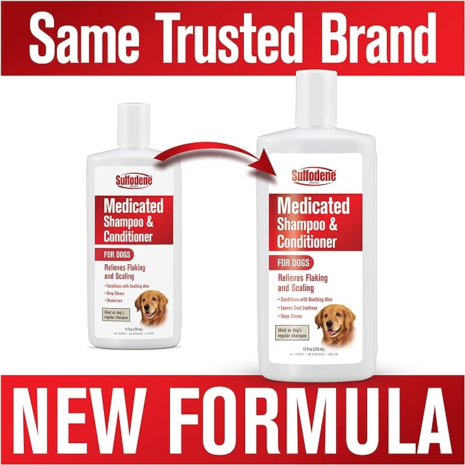 sulfodene medi shampoo & cond 12oz