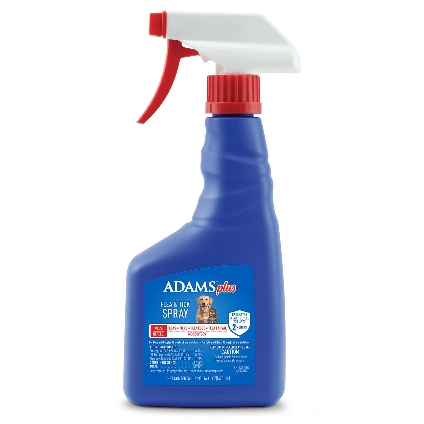 **adams plus f&t spray 16oz