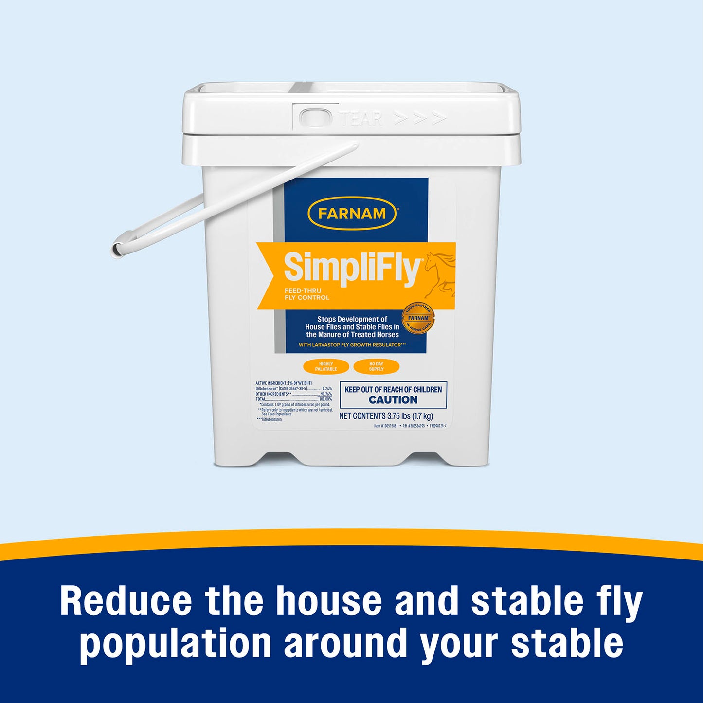 simplifly w/larvastop feed control, 3.75 lb