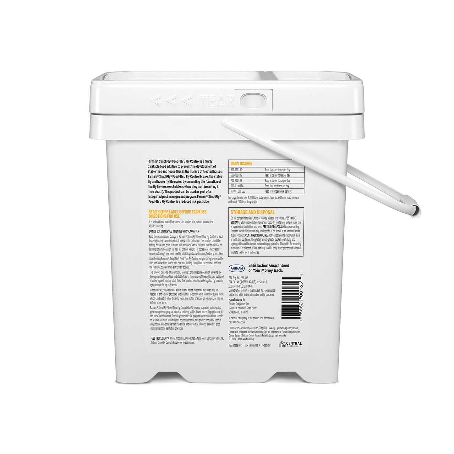 simplifly w/larvastop feed control, 3.75 lb