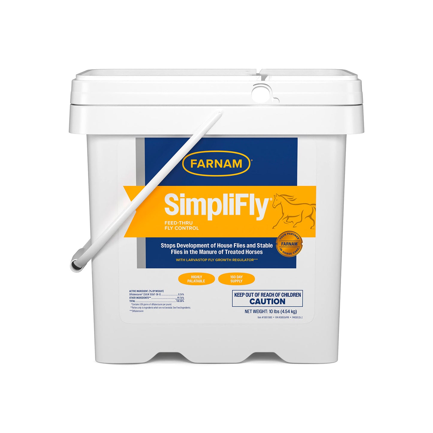 simplifly with larvastop feed control, 10 lb