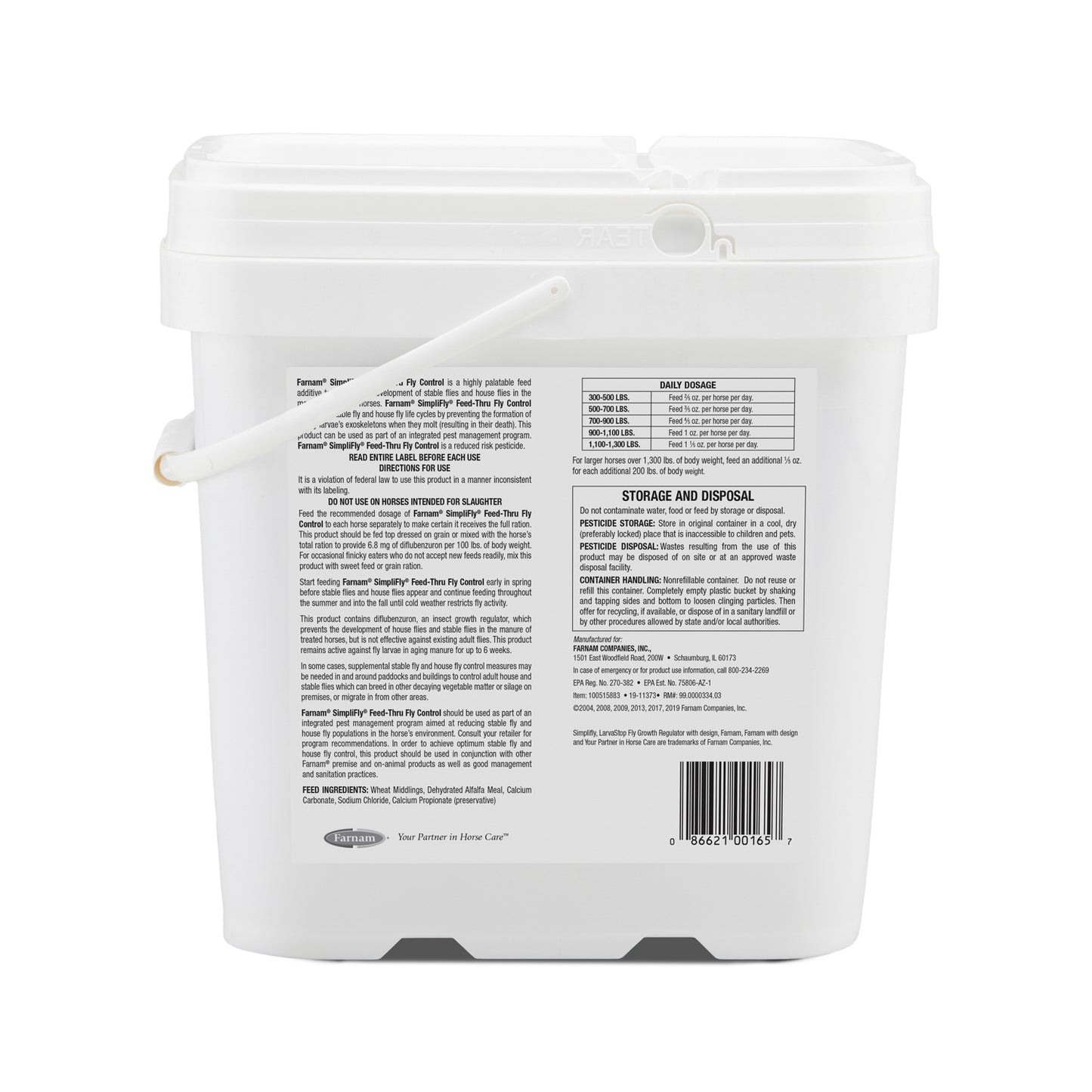 simplifly with larvastop feed control, 10 lb