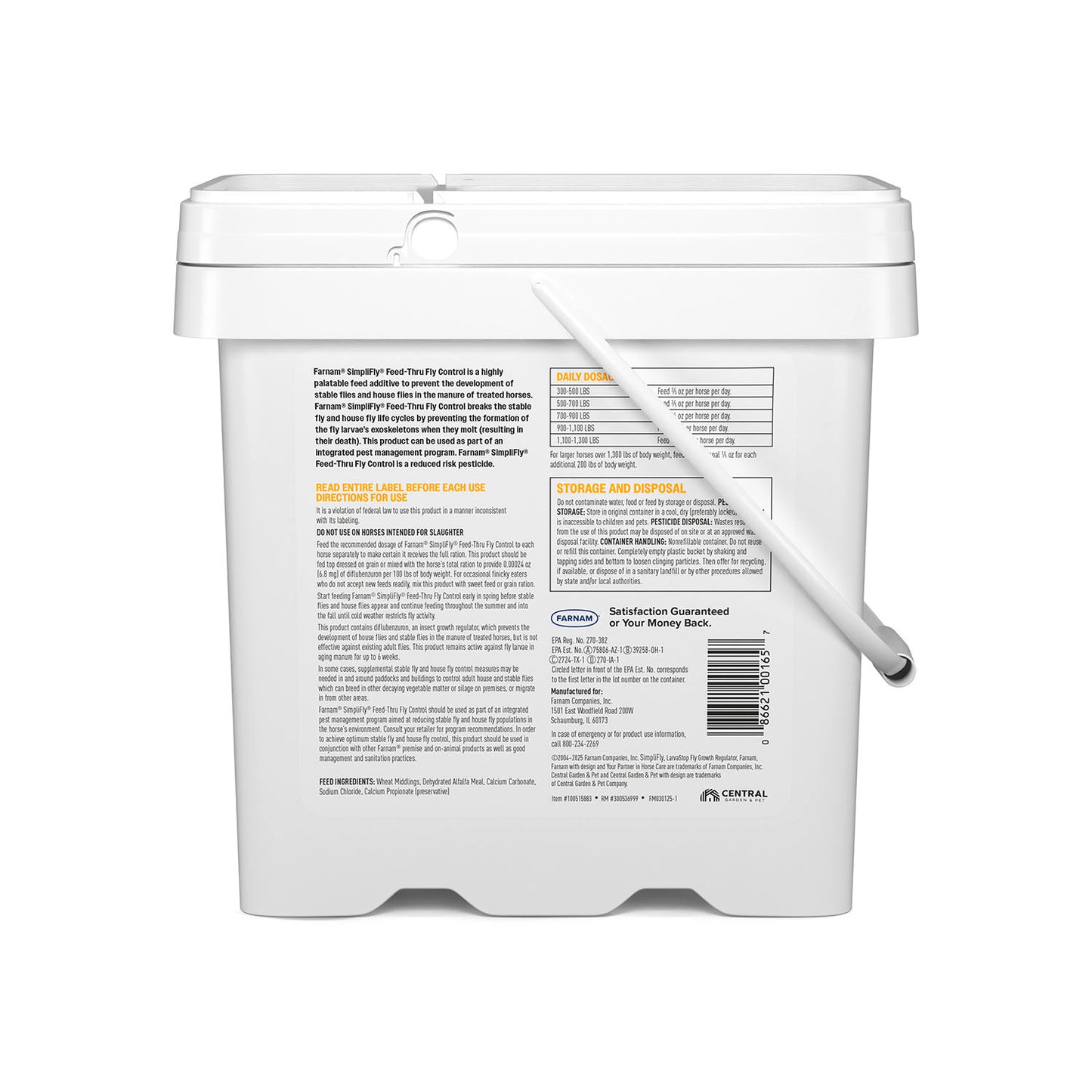simplifly with larvastop feed control, 10 lb