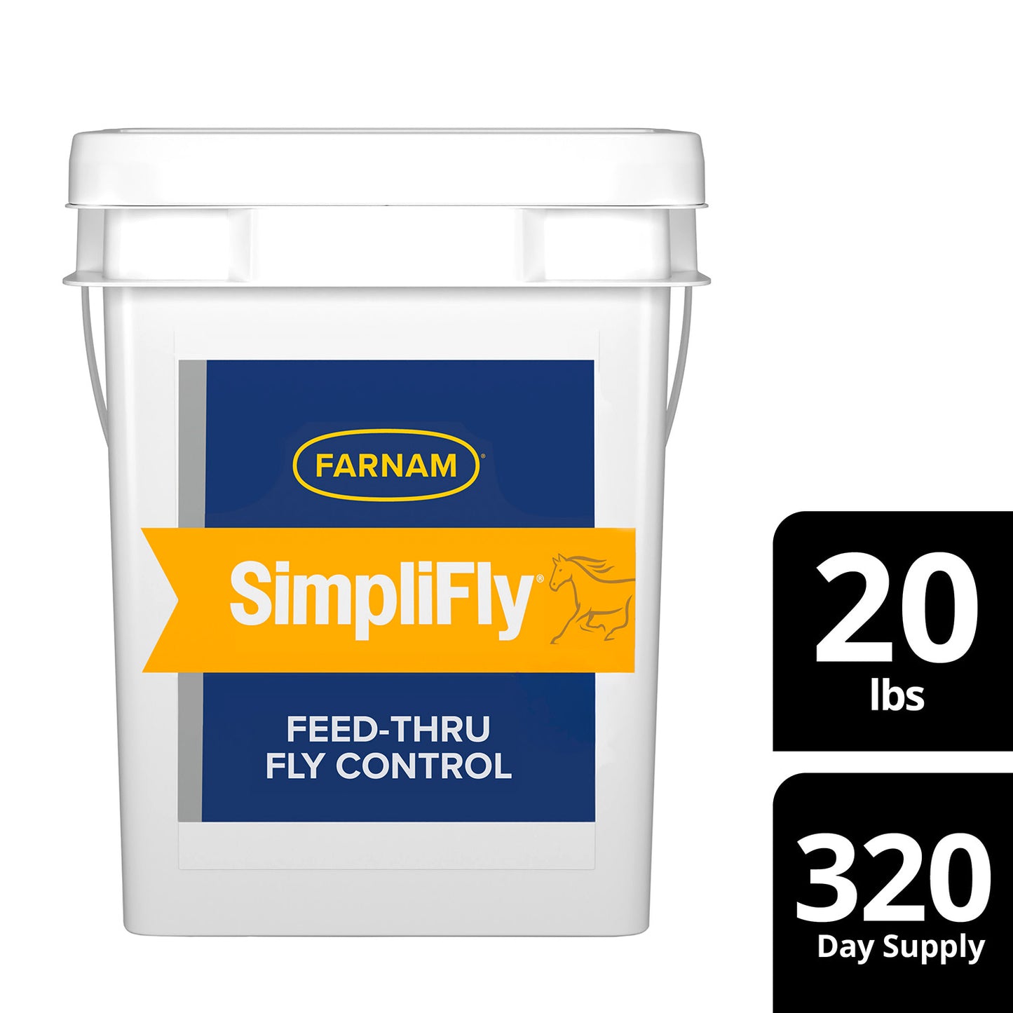 simplifly with larvastop feed control, 20 lb