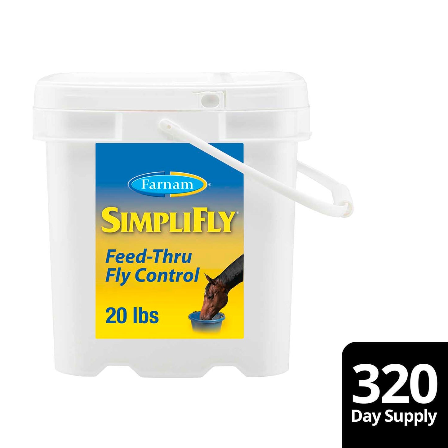 simplifly with larvastop feed control, 20 lb