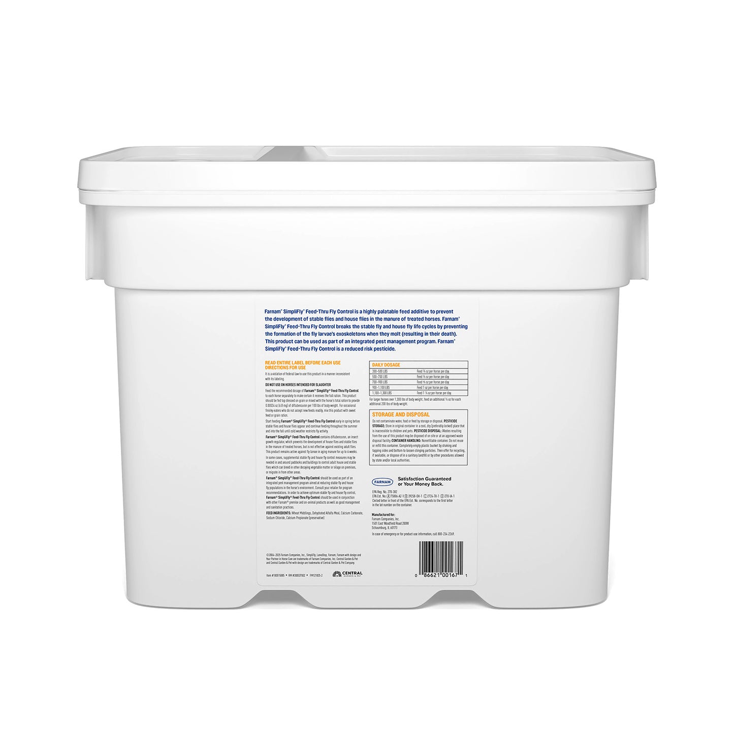 simplifly with larvastop feed control, 50 lb
