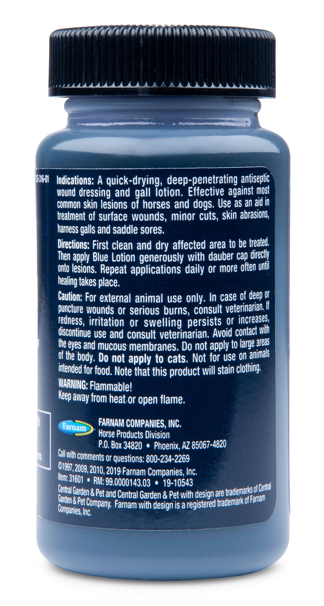 blue lotion 4oz dauber