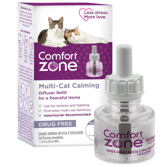 Comfort Zone Comfort Zone Multi Cat Calming Diffuser Refills: 1 refill