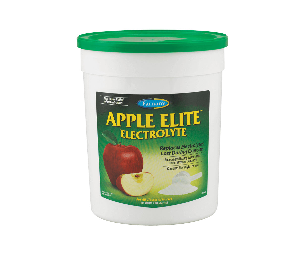 farnam apple elite electrolyte powder 40 day supply, 5lbs