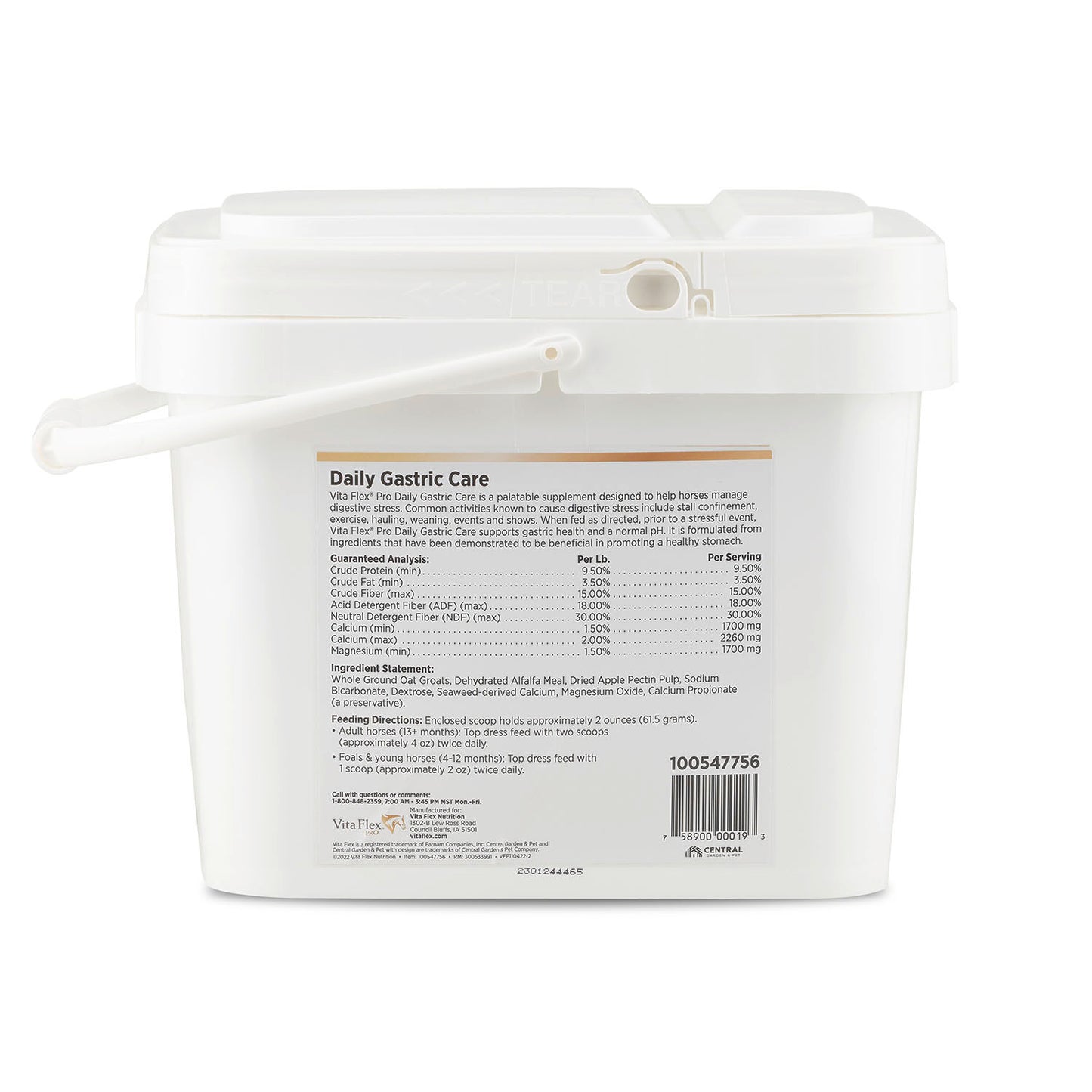 vita flex pro daily gastric care, 16.5 pounds