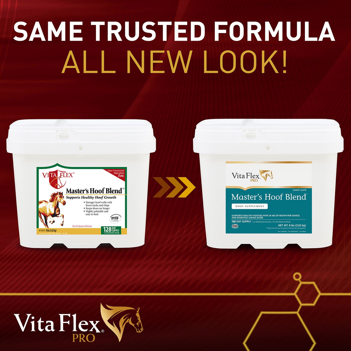 vita flex pro master's hoof blend formula, 8lbs