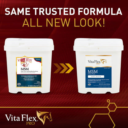 Vita Flex Pro MSM Quality Joint Supplement for Horses, Dogs and Cats, 4 lbs